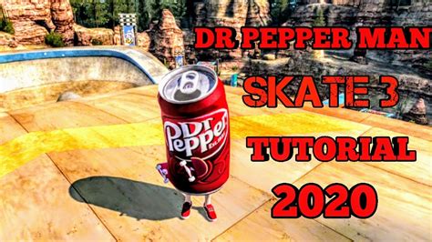 skate 3 dr pepper man code